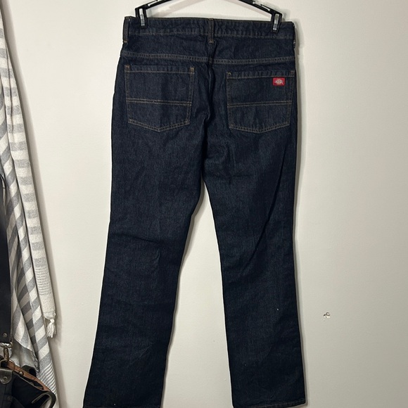 Dickies Blue Denim bootcut Jeans ladies size 6 - Picture 5 of 8